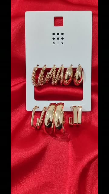 گوشواره ترندی آبکاری رادیوم